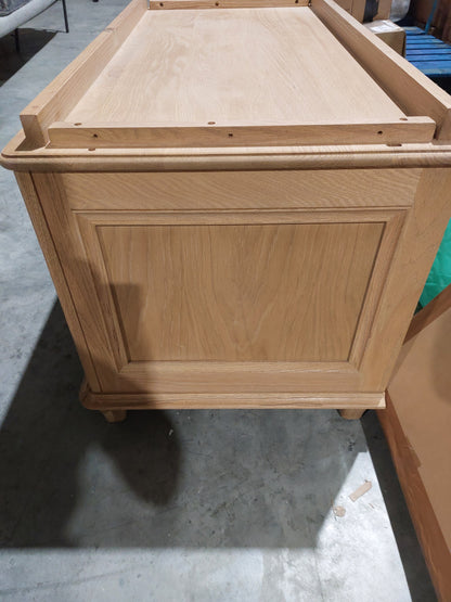 John Lewis Louis Double Wardrobe Oak