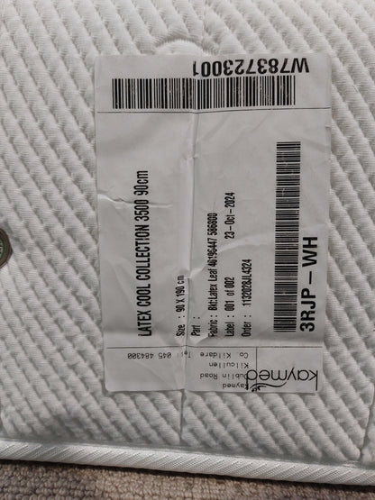 Latex Cool Collection 3500 Pocket Spring Mattress Single