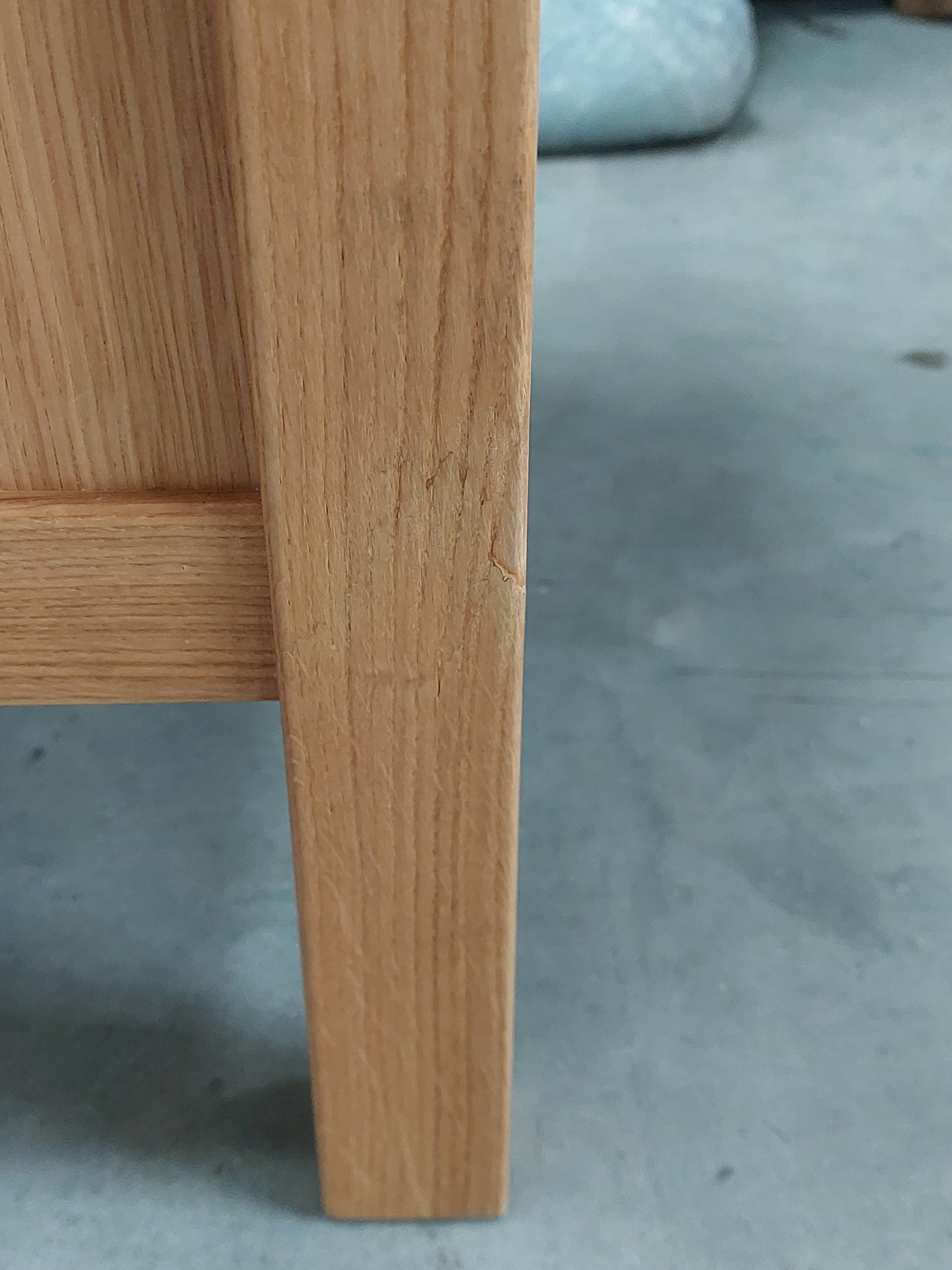 John Lewis Essence 1 Door Bedside Table, Oak