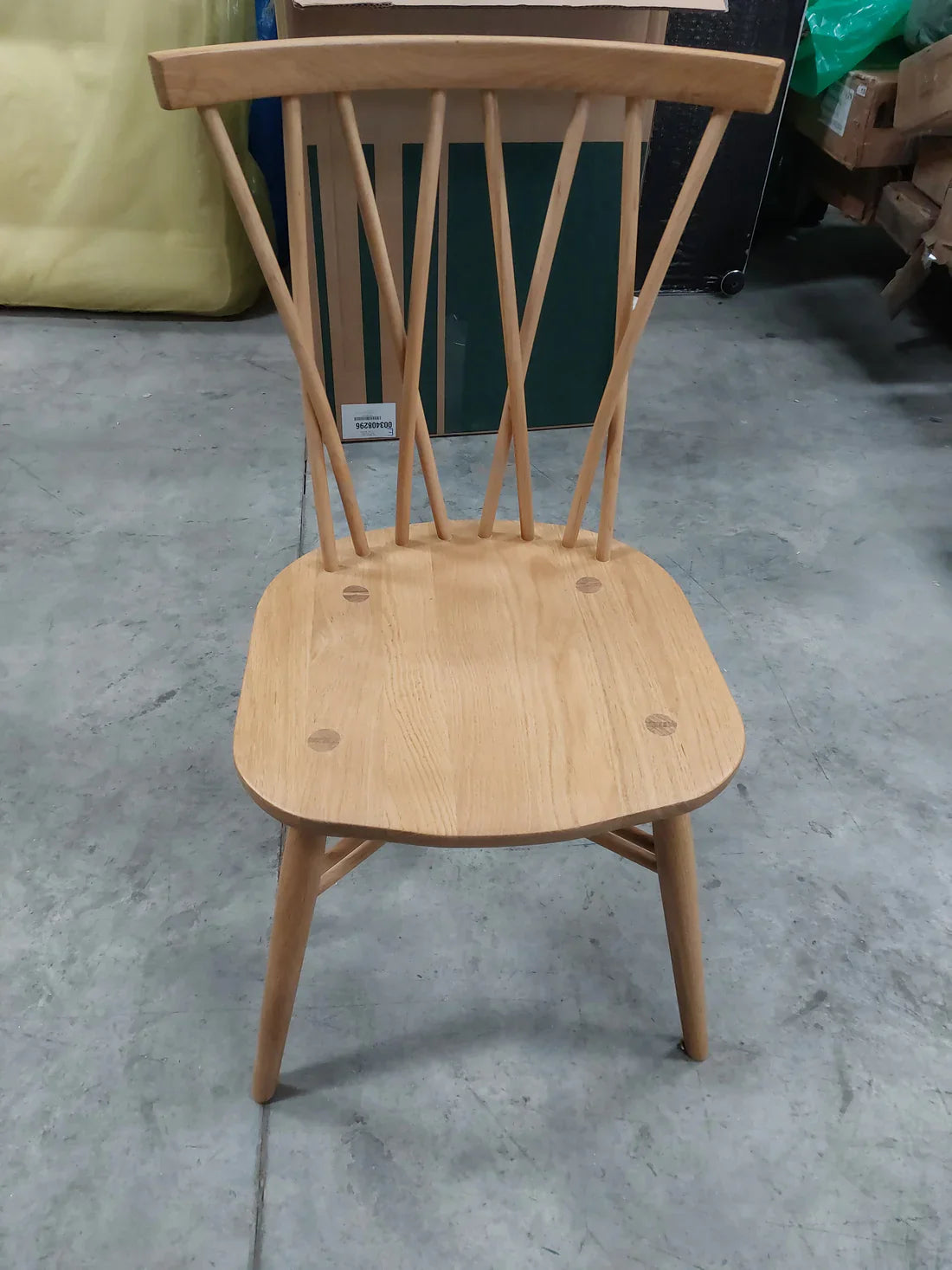 ercol for John Lewis Shalstone Dining Chair, Oak Kitchen