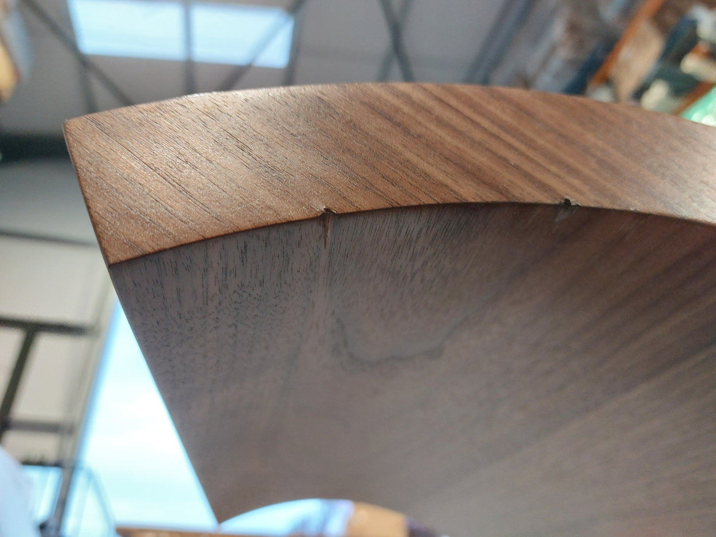 Tom Schneider Swirl Dining Table, Walnut