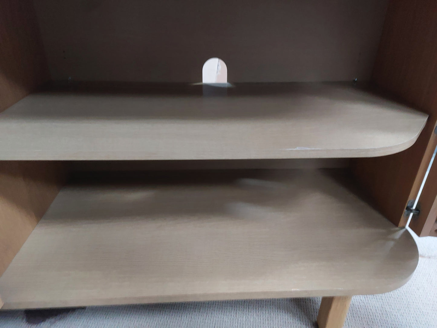 John Lewis Slatted TV Stand Sideboard for TVs up to 60", Oak