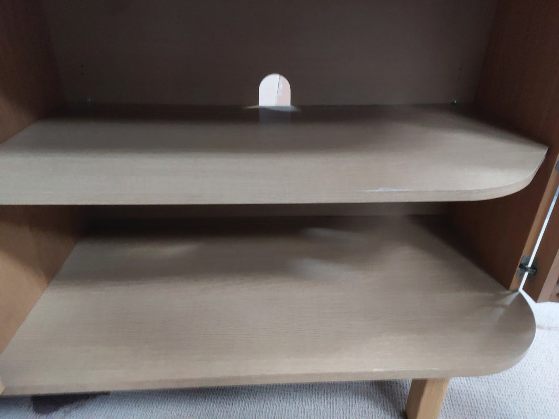 John Lewis Slatted TV Stand Sideboard for TVs up to 60", Oak