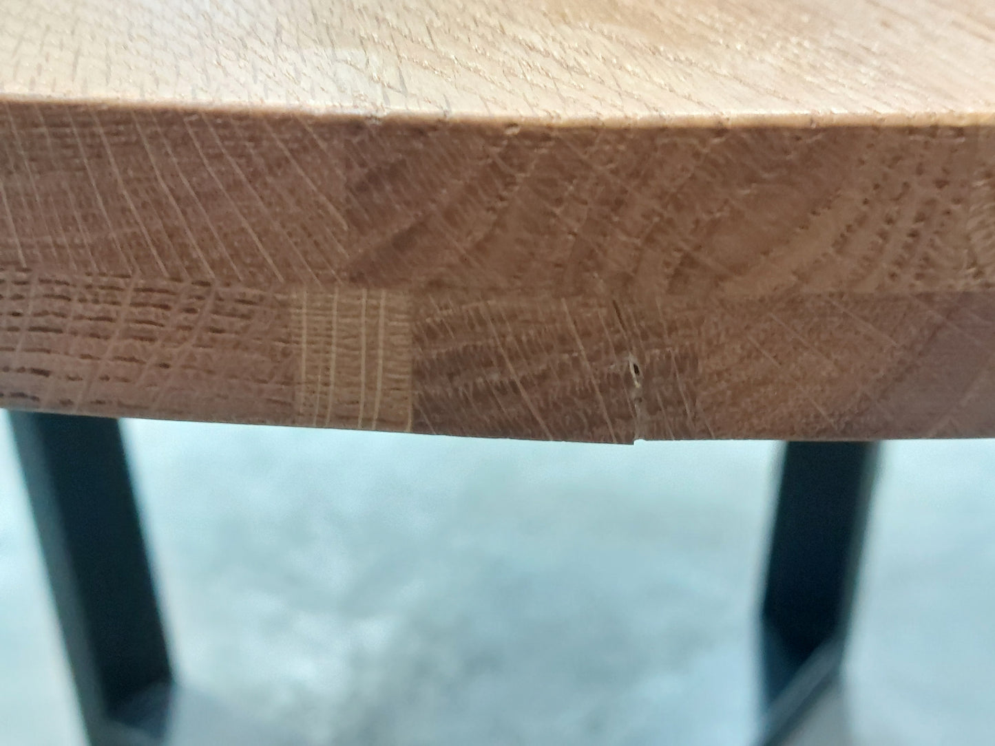 Calia 6 Seater Round Dining Table, Oak