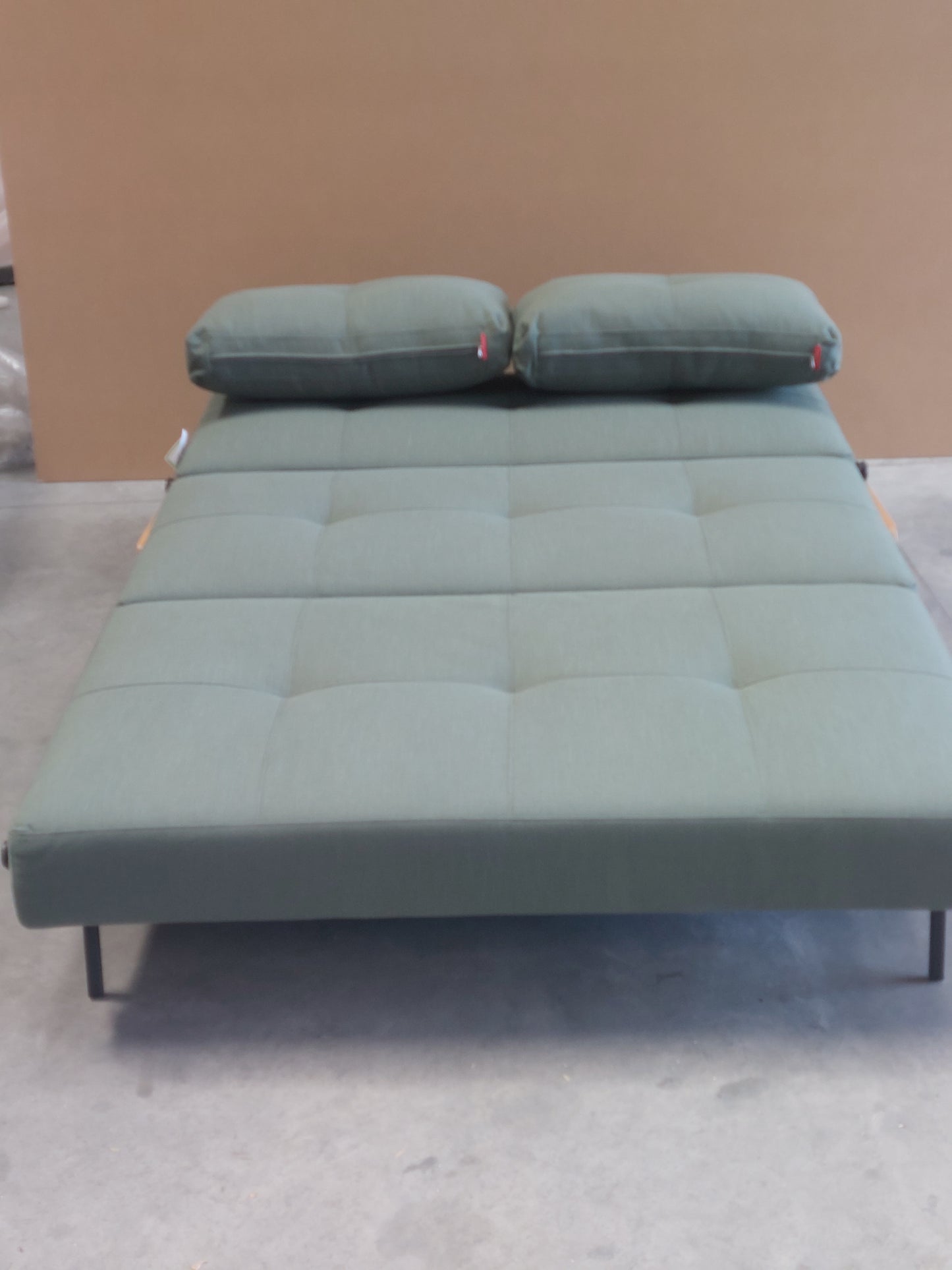 Innovation Living Cubed 140 Sofa Bed, Elegance Green 518