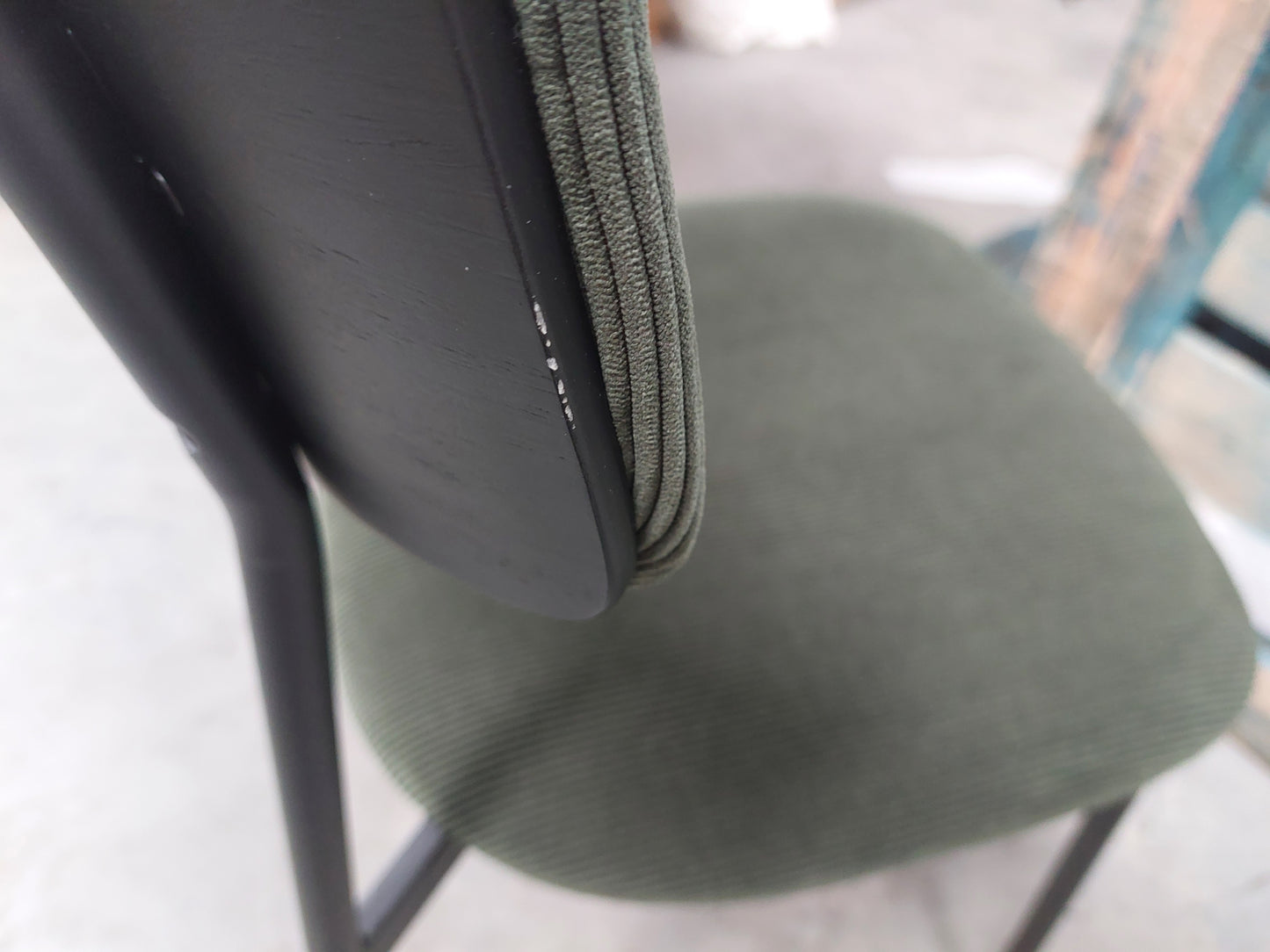 John Lewis ANYDAY Motion Corduroy Upholstered Dining Chairs, Set of 2, Green