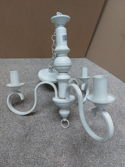 John Lewis Carlita 3 Arm Ceiling Light, White
