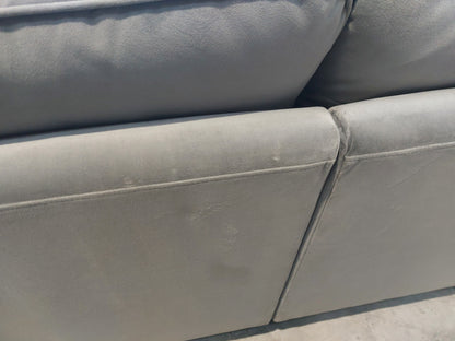 G Plan Vintage The Sixty Eight LHF Large 3 Seater Sofa with Footrest Mechanism, Plush Slate