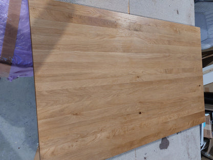 John Lewis Calia 4 Seater Dining Table, Solid Oak