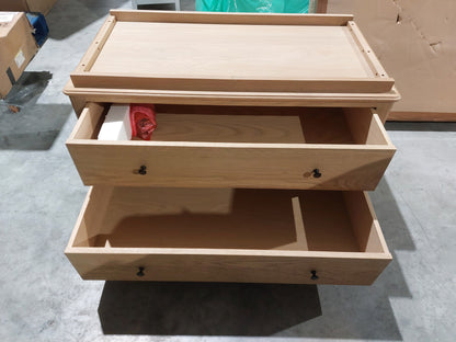 John Lewis Louis Double Wardrobe Oak