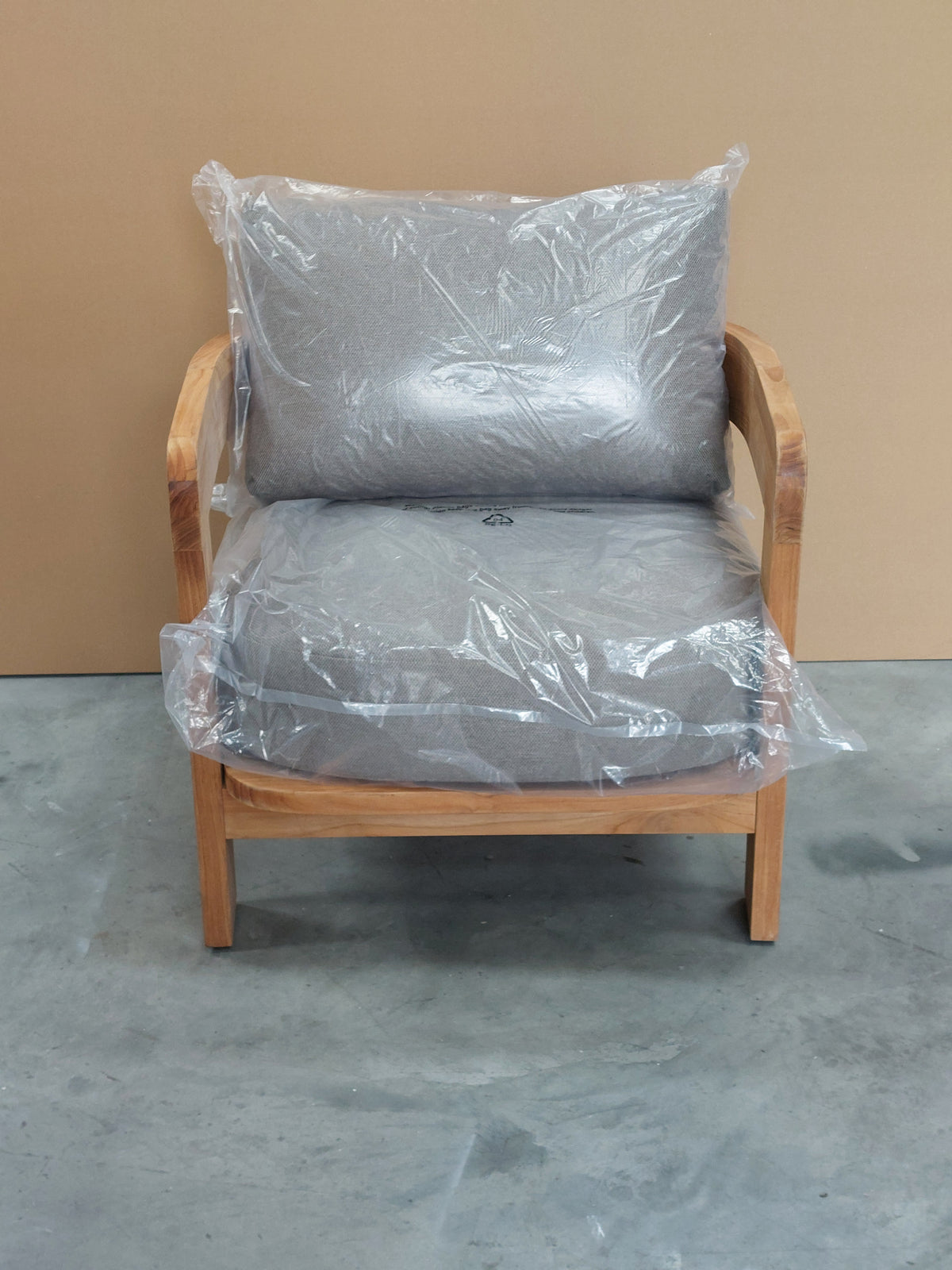 John Lewis Terra Teak Wood Garden Lounge Chair