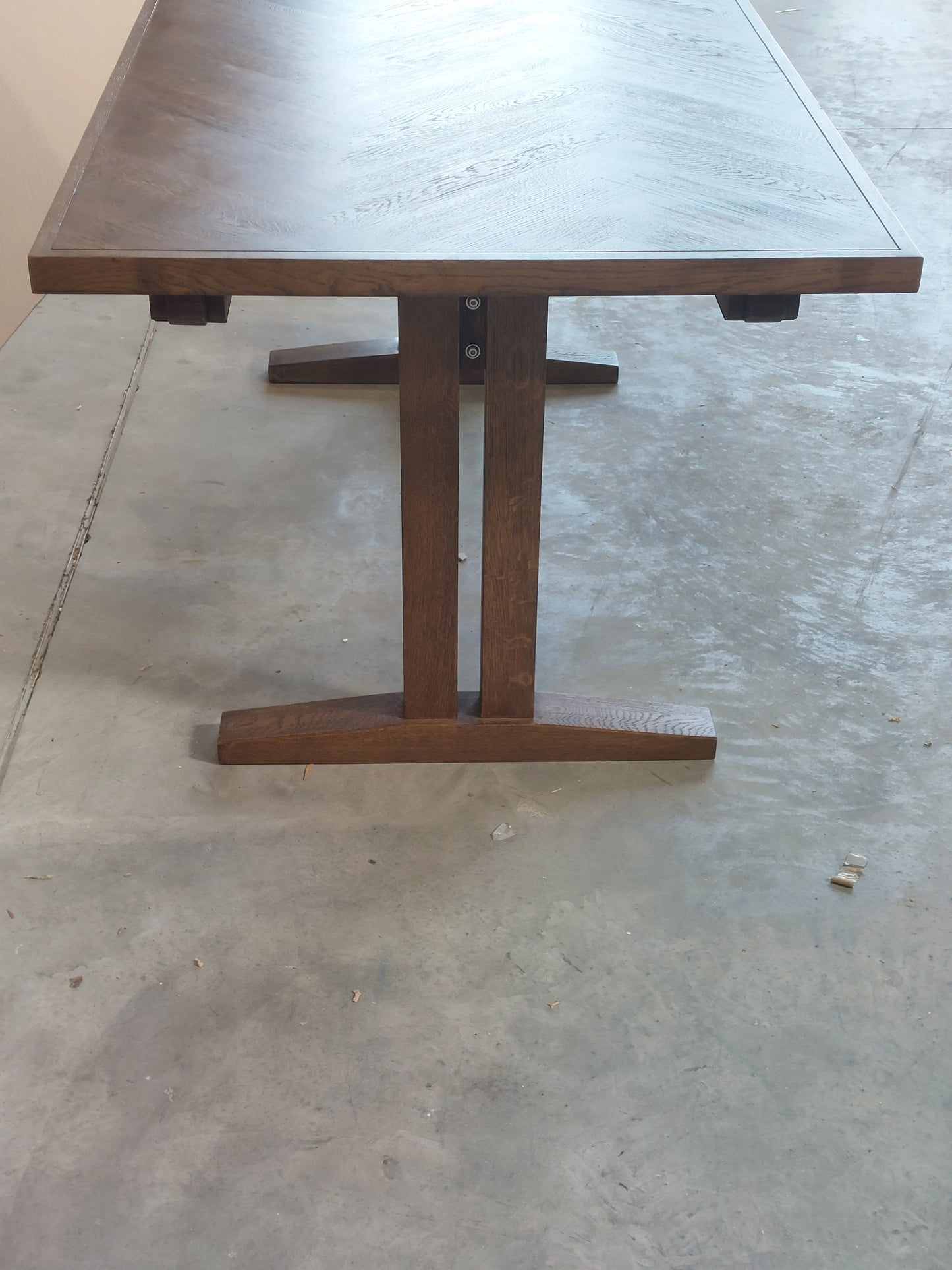 John Lewis Estate 6-10 Seater Extending Dining Table, Dark