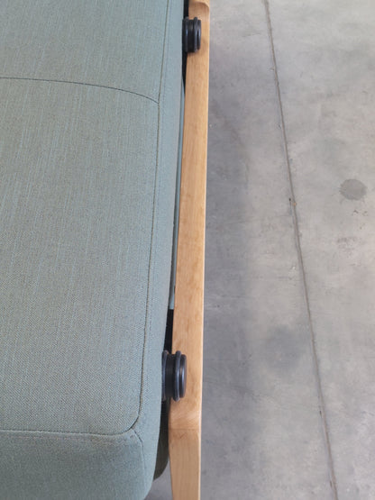 Innovation Living Cubed 140 Sofa Bed, Elegance Green 518