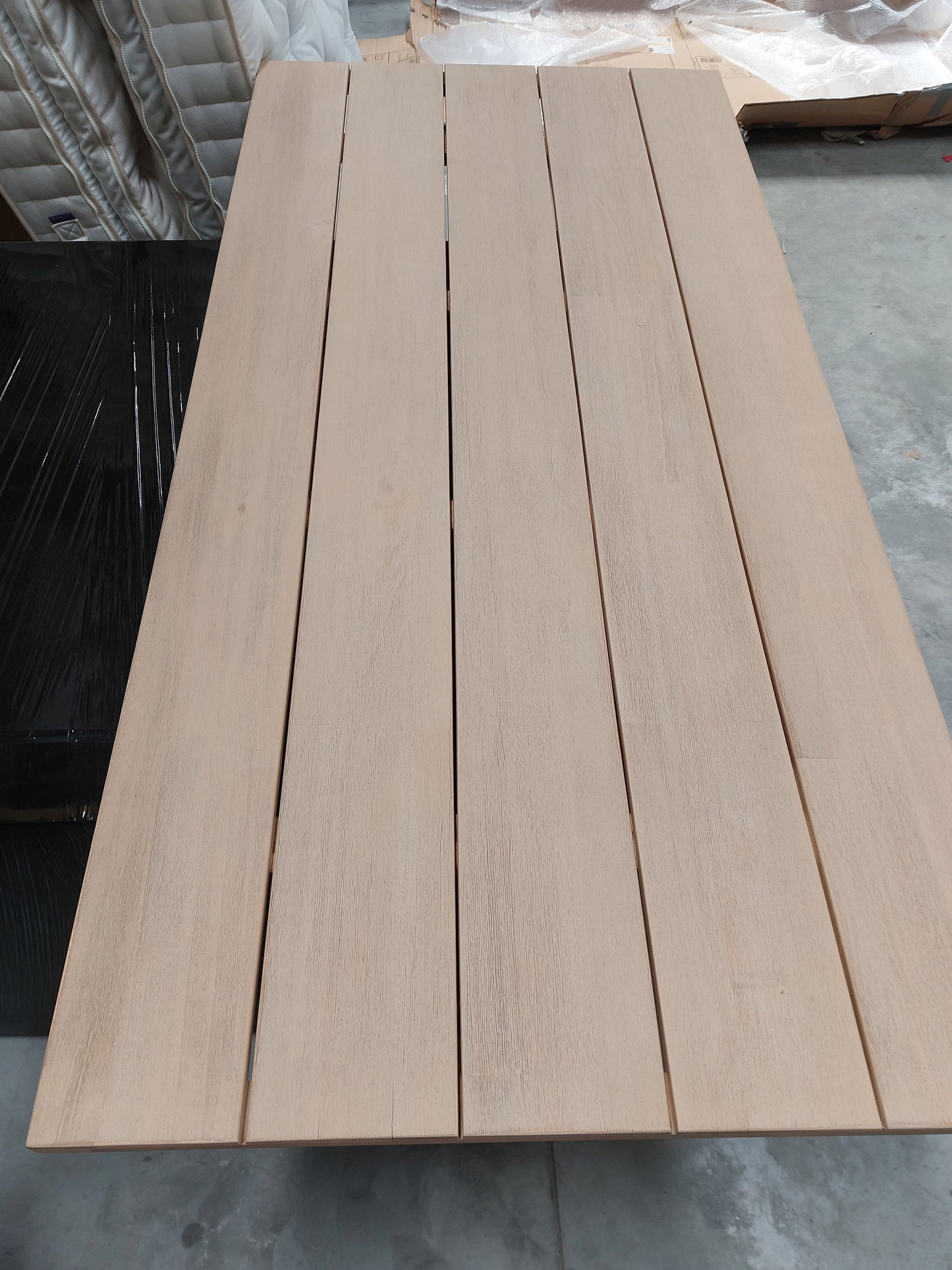 List - John Lewis Burford Rectangular Garden Dining Table, 190cm, (Acacia Wood), Natural