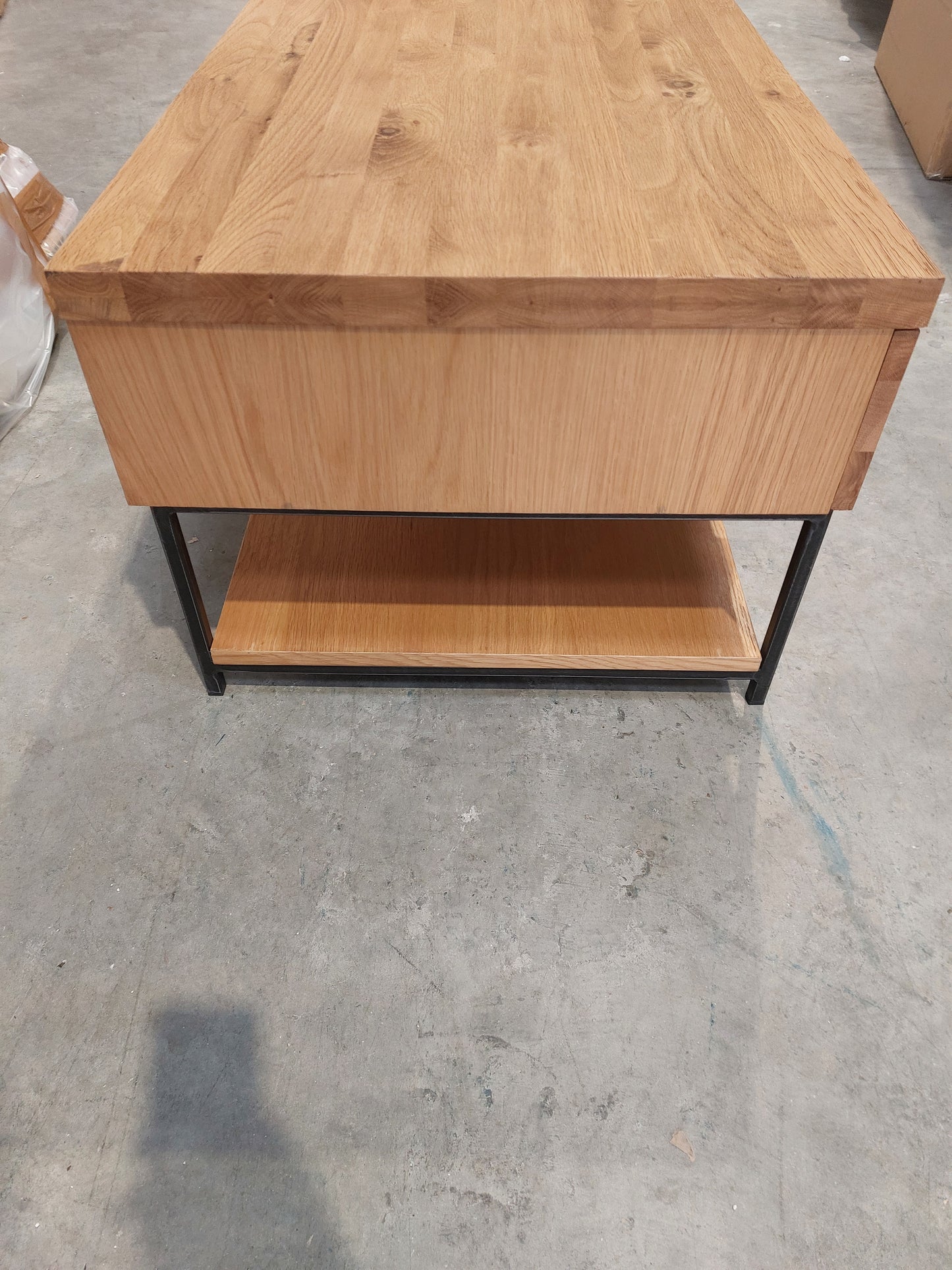 John Lewis Calia Storage Coffee Table, Oak