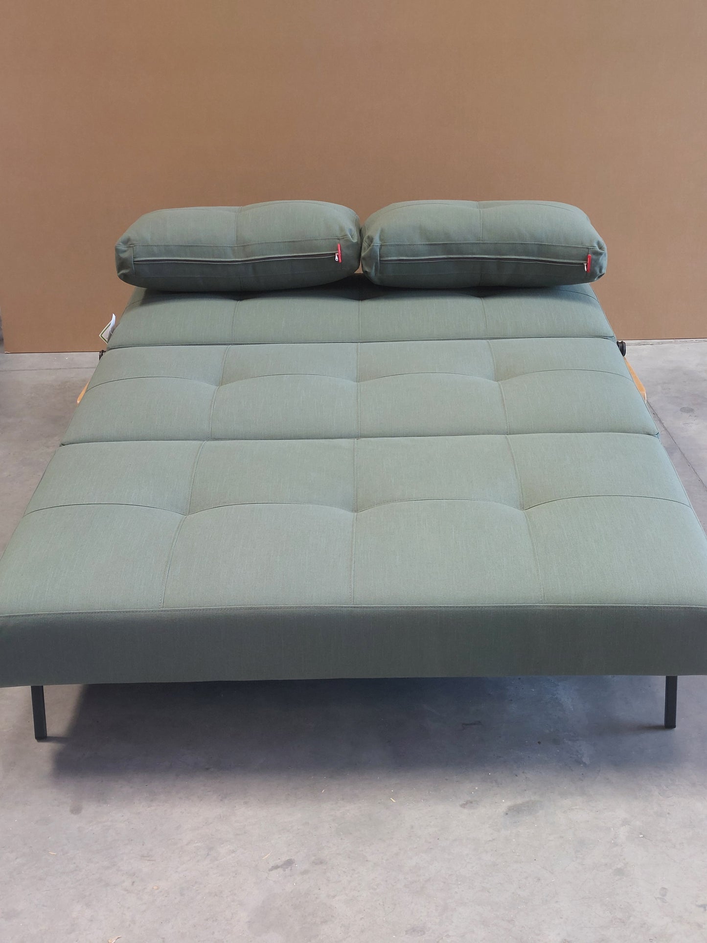 Innovation Living Cubed 140 Sofa Bed, Elegance Green 518