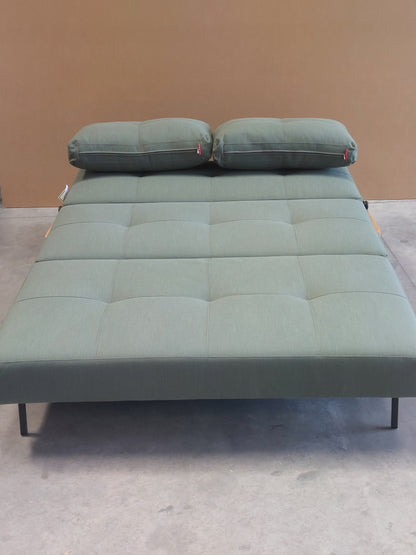 Innovation Living Cubed 140 Sofa Bed, Elegance Green 518