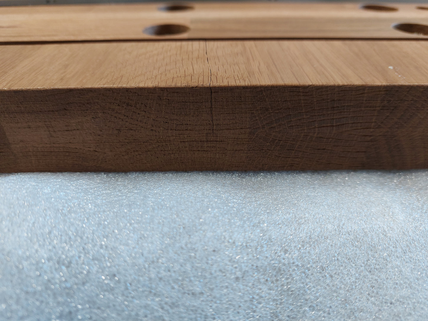 John Lewis Calia 4 Seater Dining Table, Solid Oak