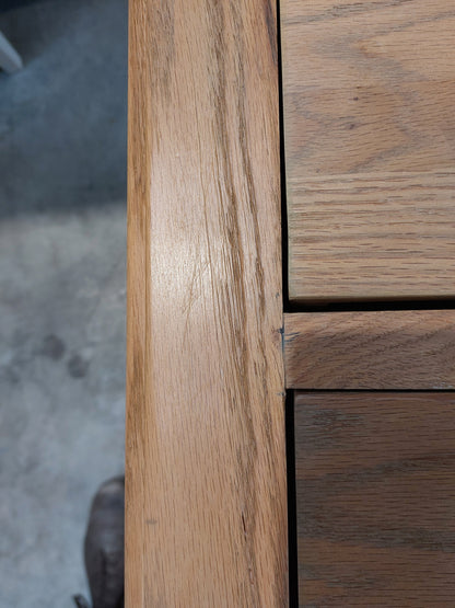 John Lewis Louis Double Wardrobe Oak