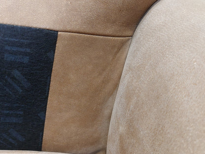 John Lewis Draper II Motion Large 3 Seater Leather Sofa, Light Leg, Demetra Light Tan