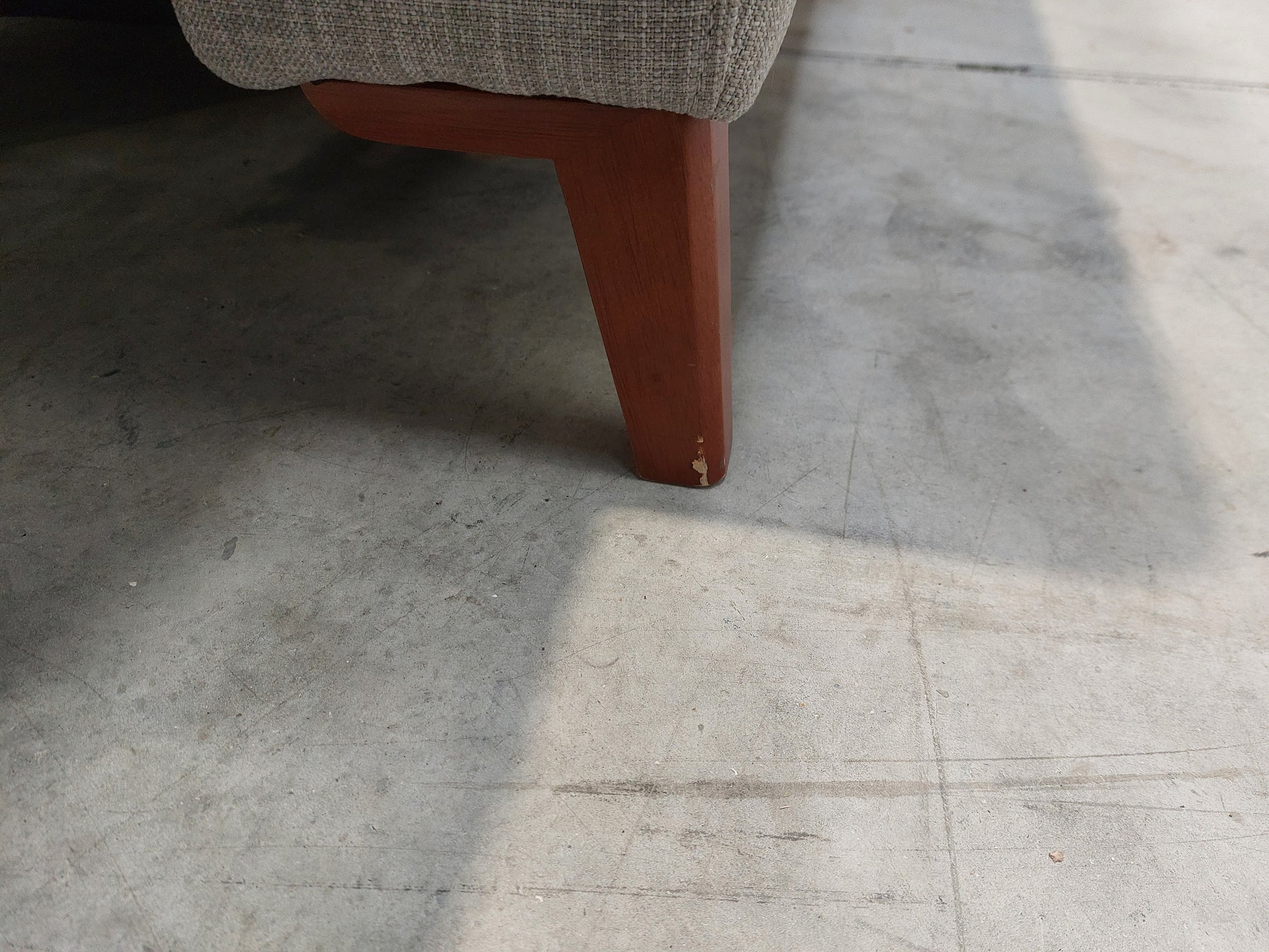 John Lewis Slant Power Recliner Armchair Grey Textured