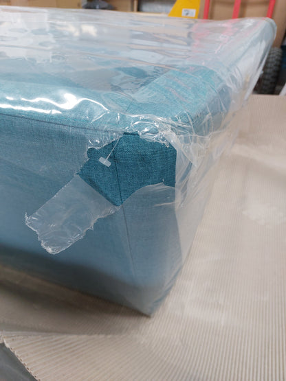 John Lewis Arlo Small 2 Seater Sofa Soft Weave Teal