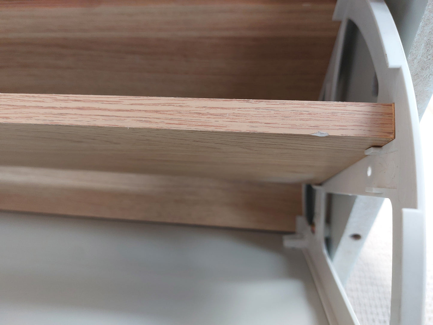 John Lewis Wilton Shoe Storage Cabinet, Linen