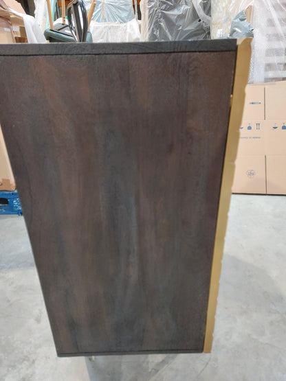 Swoon Ziggy Cabinet Brass Display Cabinet