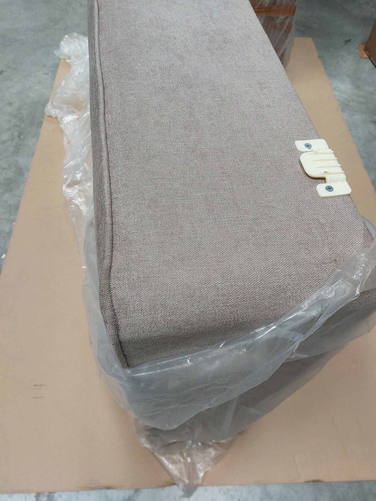 John Lewis Pocket Sprung 2 Drawer Divan Base, Super King Size, Soft Touch Chenille Mole