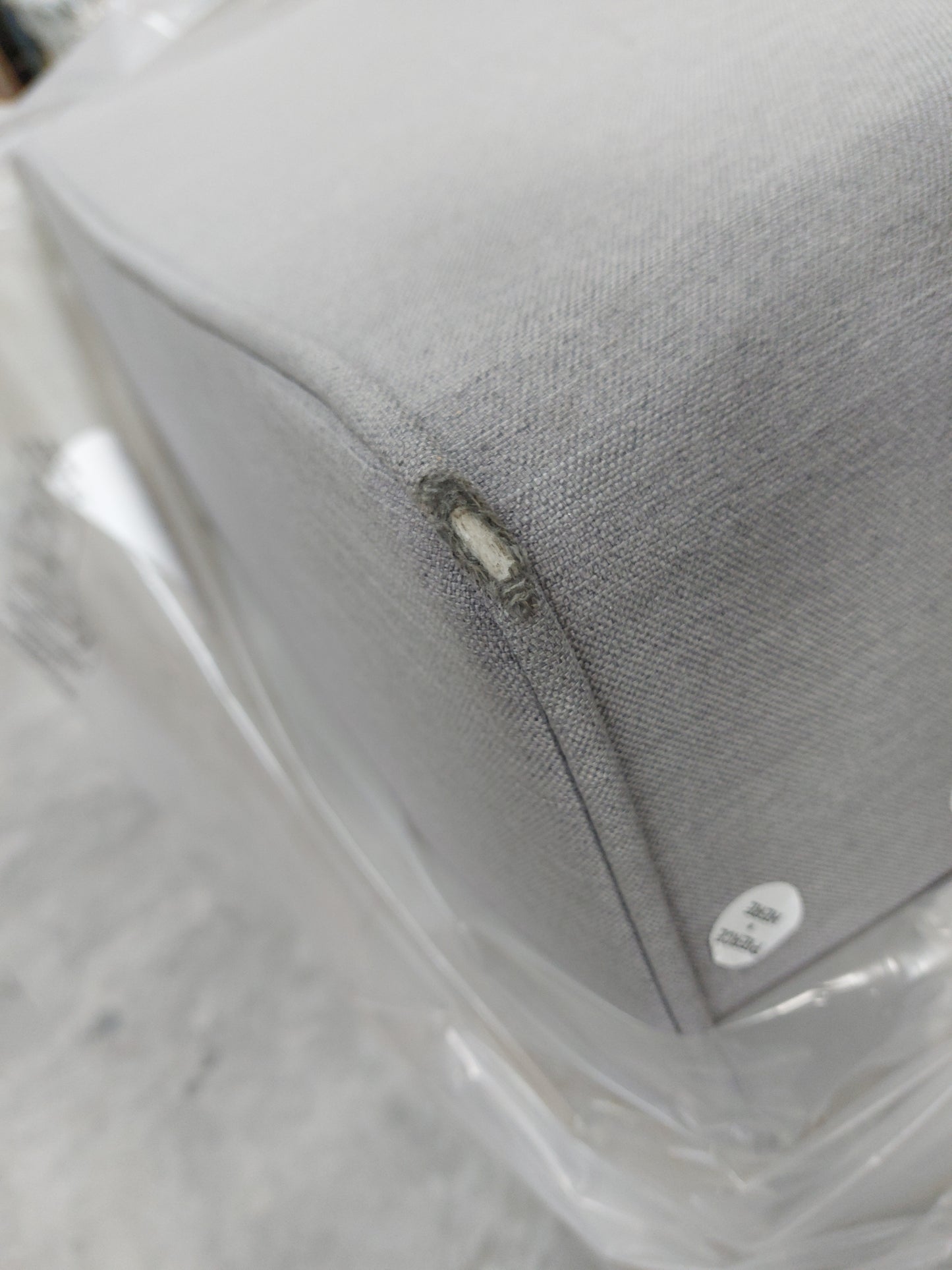 List - John Lewis  Divan Deep Cotton Effect Grey 150cm x 200