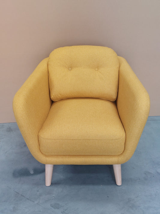 John Lewis Arlo Armchair Brushed Tweed