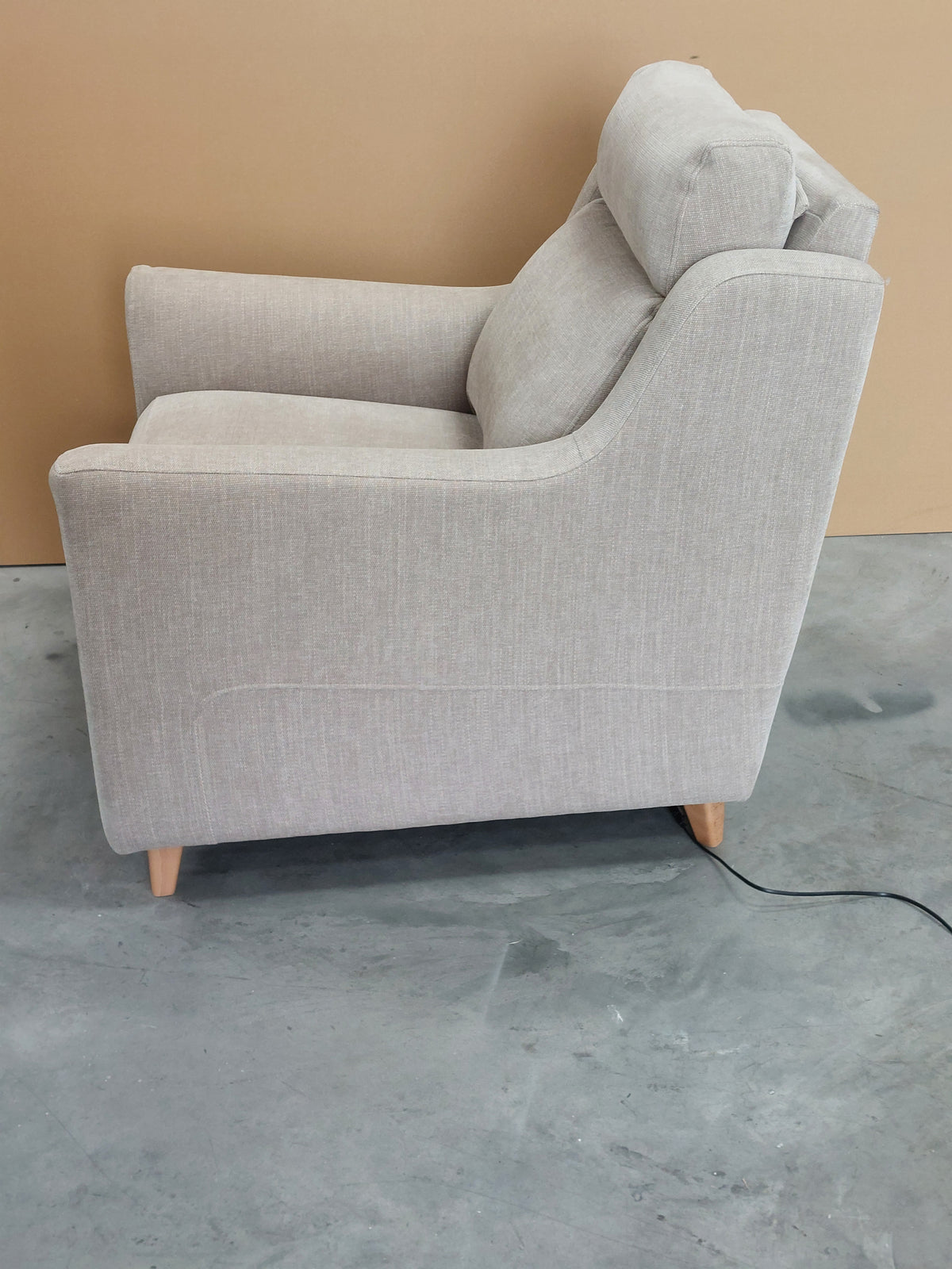 John Lewis Elevate Power Recliner Armchair Natural