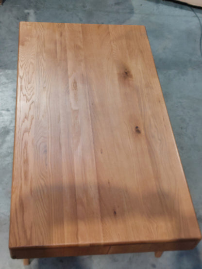 John Lewis X-Ray Wood Coffee Table Danish