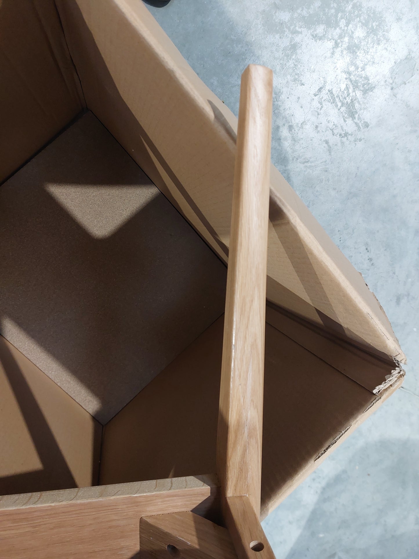 John Lewis Essence Dressing Table Stool, Oak