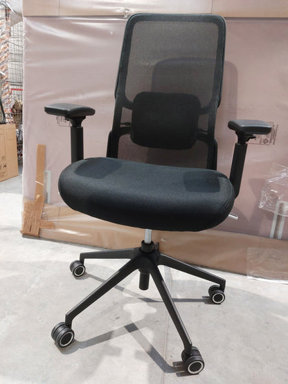 John Lewis James Mesh Office Chair, Black