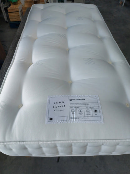 John Lewis Classic Collection 1400 Pocket Spring Mattress, Medium/Firm Tension, Single