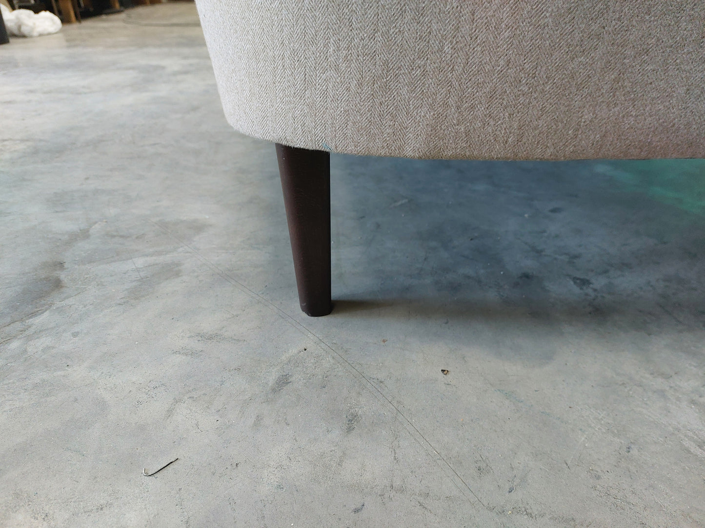 John Lewis Fireside Large 3 Seater Sofa Natural Brushed Tweed