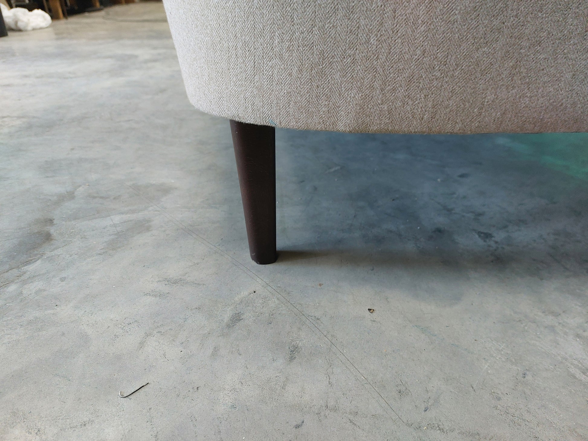 John Lewis Fireside Large 3 Seater Sofa Natural Brushed Tweed