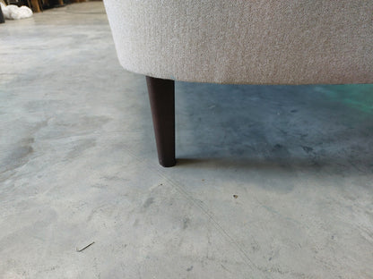 John Lewis Fireside Large 3 Seater Sofa Natural Brushed Tweed