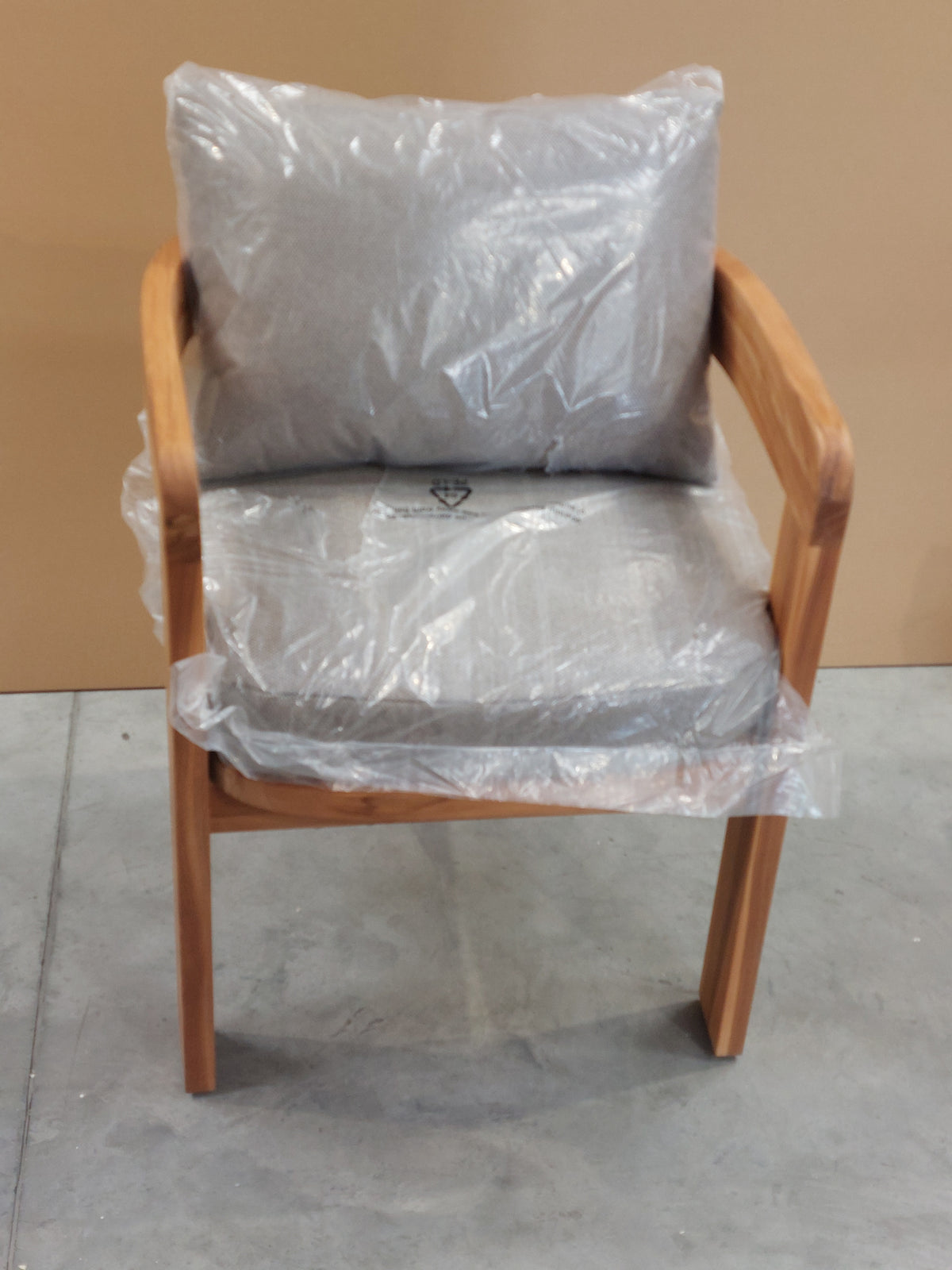 John Lewis Terra Teak Wood Garden Dining Chairs, Set of 2