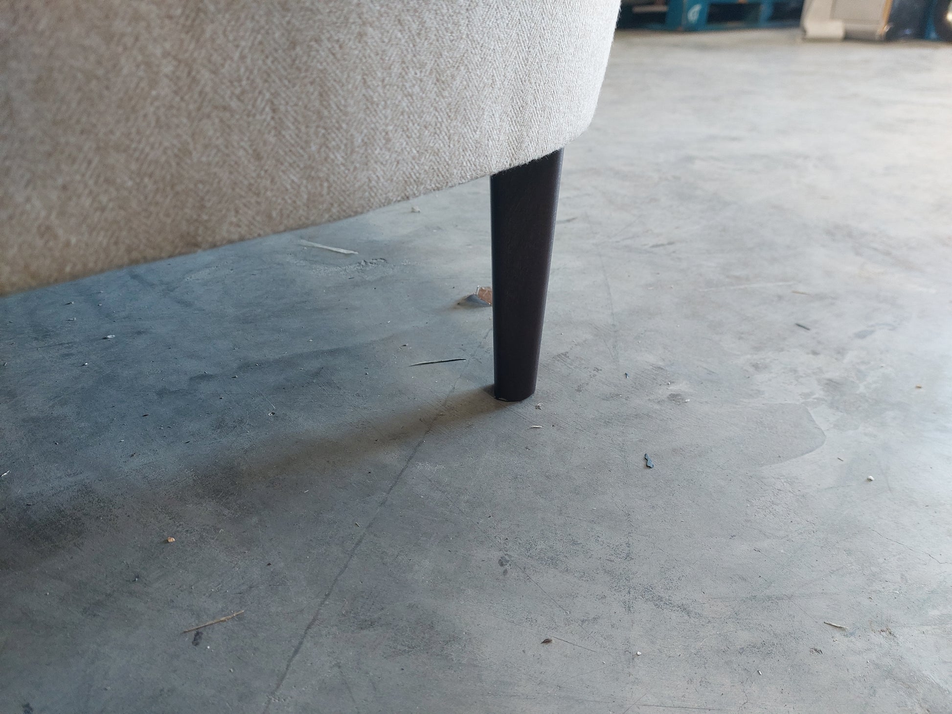 John Lewis Fireside Large 3 Seater Sofa Natural Brushed Tweed