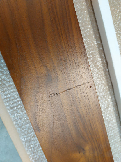 John Lewis Scandi Wood Bed Frame, King Size, Walnut