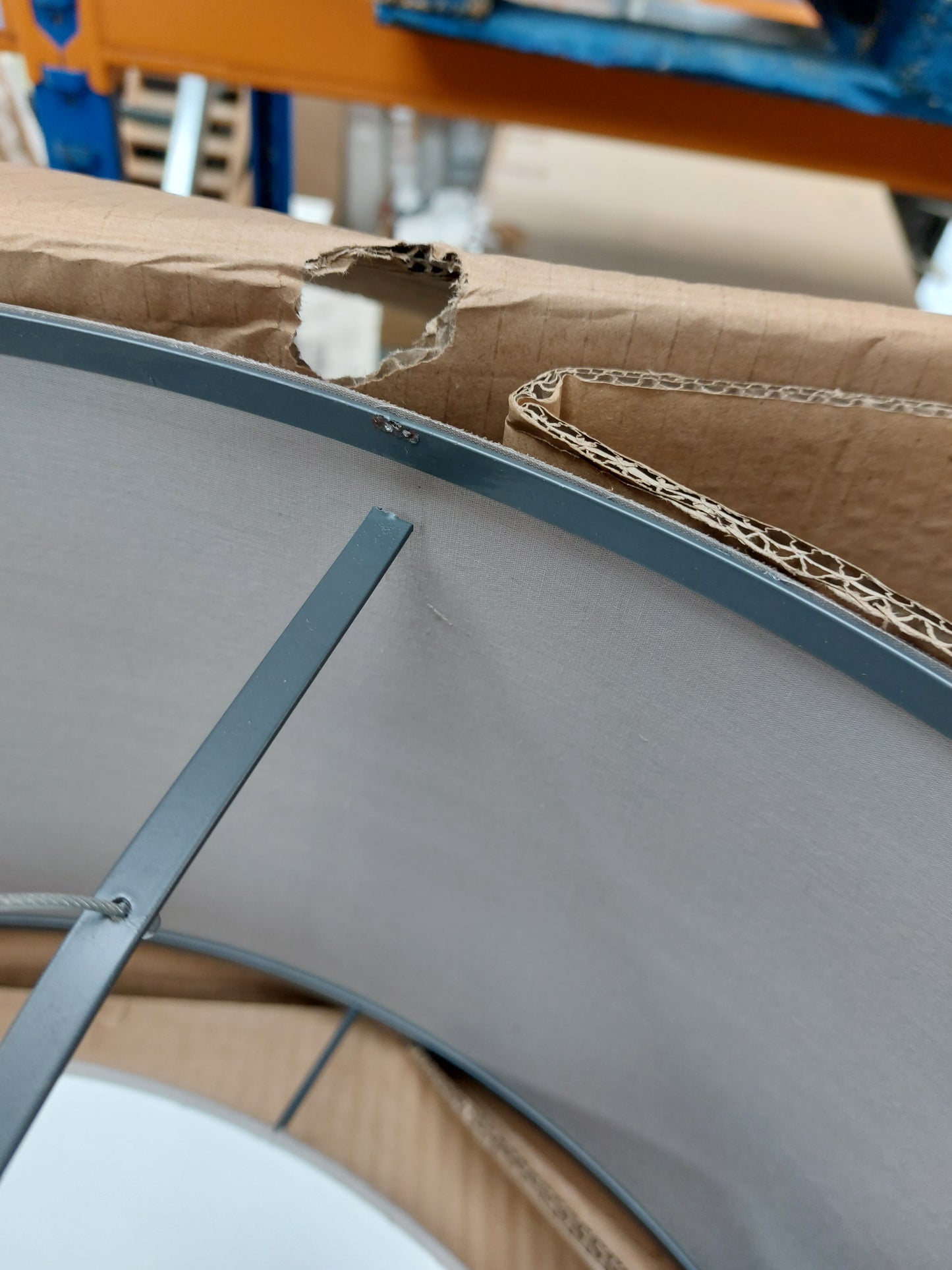 John Lewis Mia Ceiling Light, Walnut