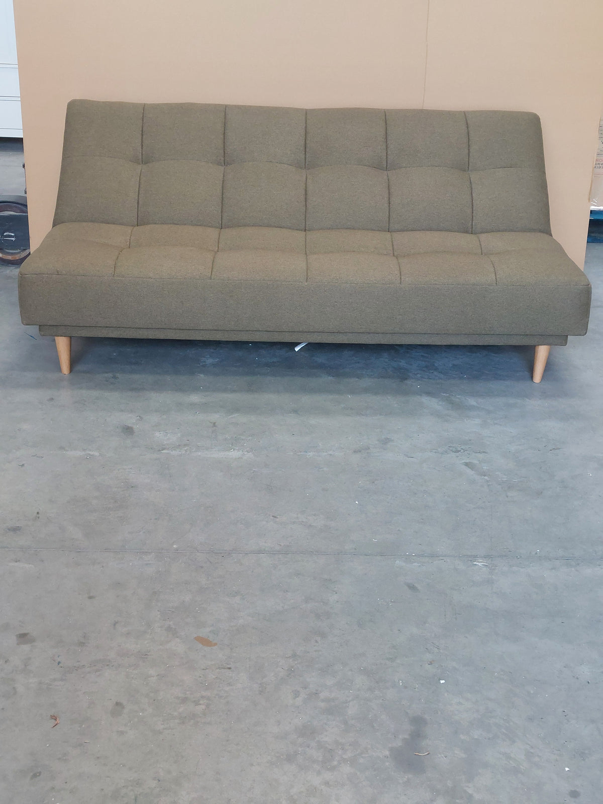 John Lewis Linear Medium 2 Seater Sofa Bed, Light Leg, Cambridge Hunter
