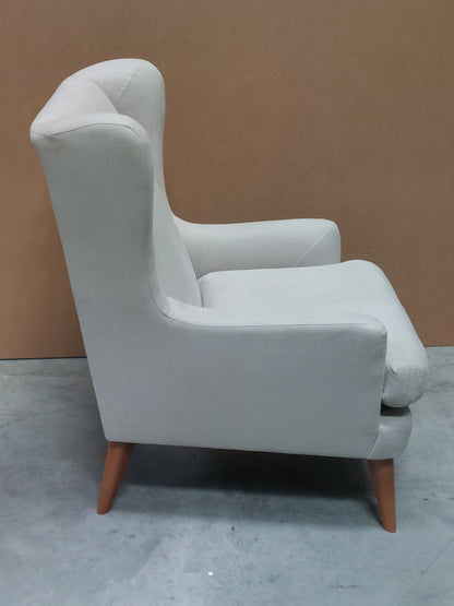 John Lewis Bergen II Armchair Clay Linen