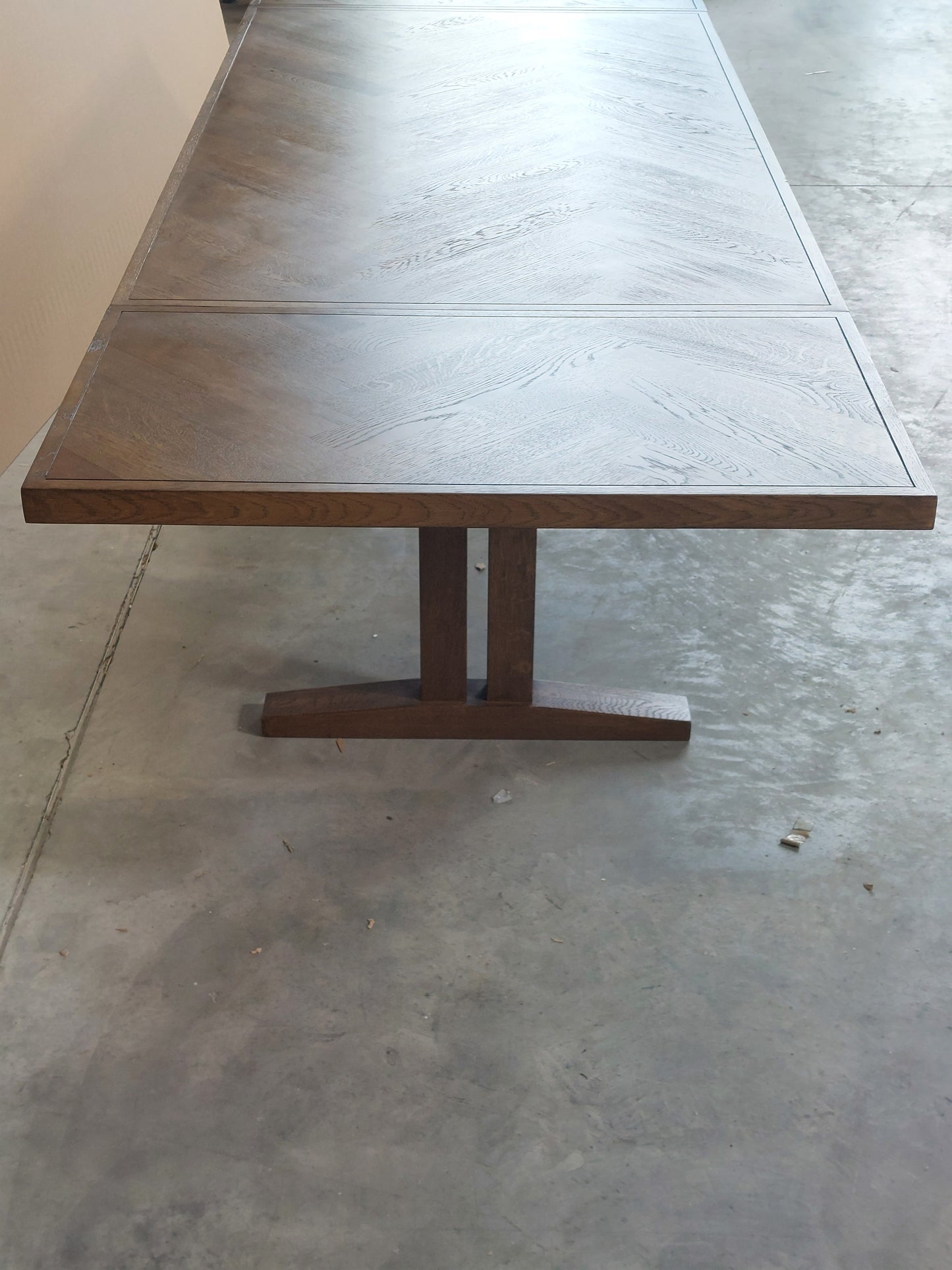 John Lewis Estate 6-10 Seater Extending Dining Table, Dark