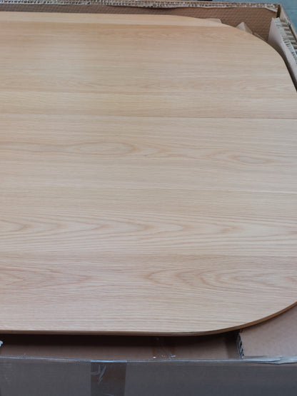 John Lewis ANYDAY Anton 4-6 Seater Extending Dining Table, Oak