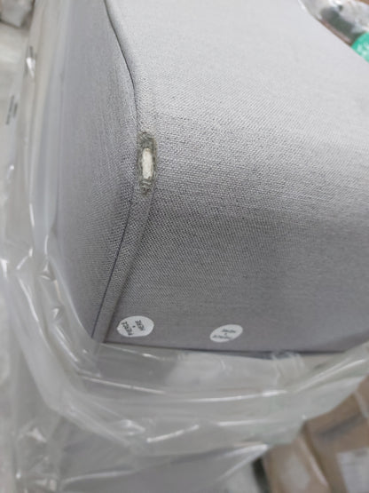 List - John Lewis  Divan Deep Cotton Effect Grey 150cm x 200