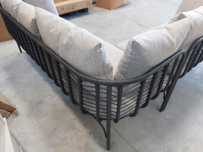 John Lewis Chevron 4-Seater Corner