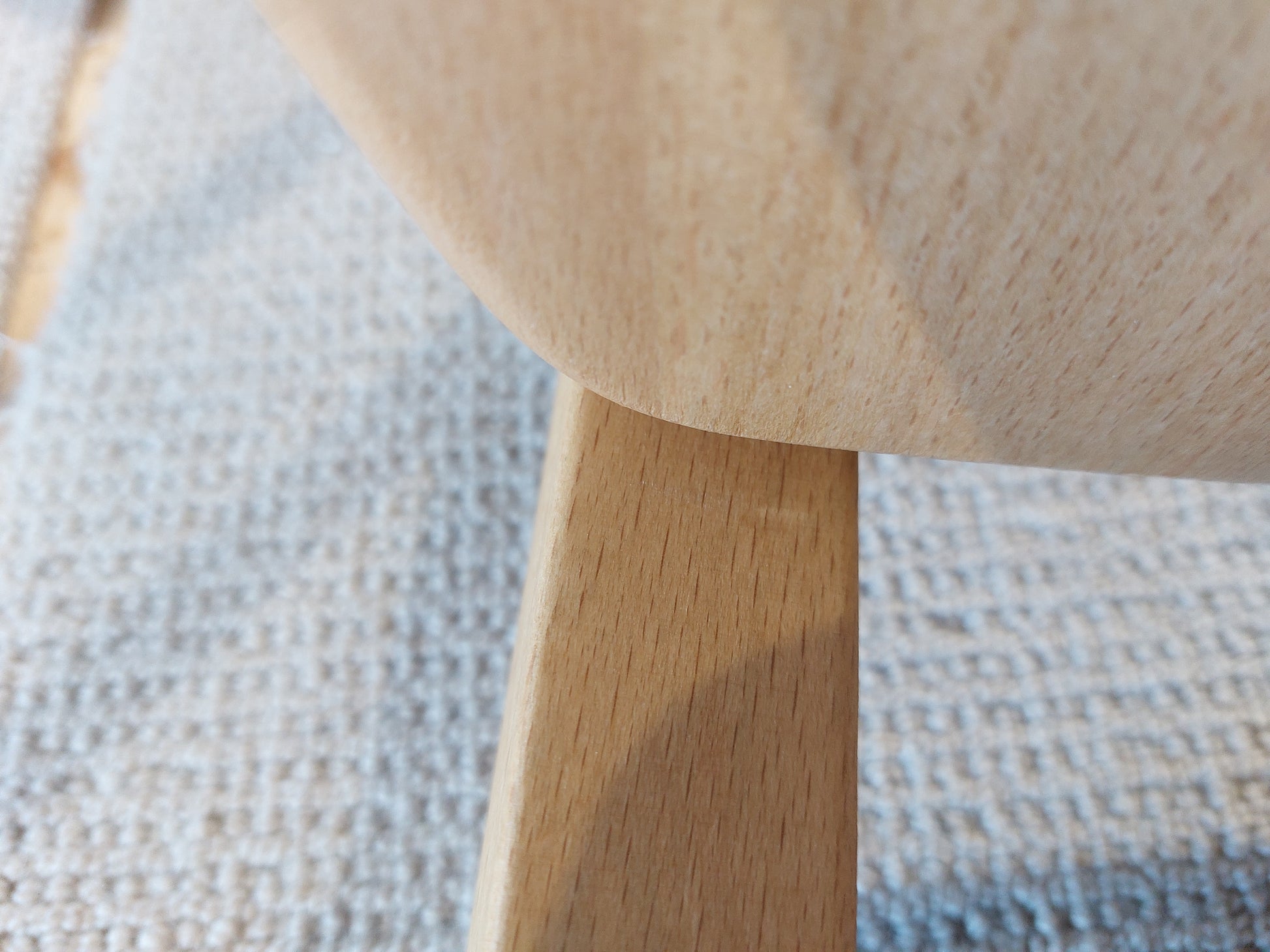 John Lewis Clayton Beech Wood Dining Chairs, Set of 2, Natural